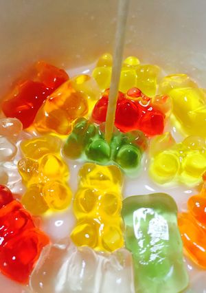 ハリボで大人のおやつ♡酔っ払いグマ-レシピのメイン写真