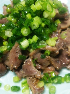 砂肝レモンにんにく塩胡椒炒め♪-レシピのメイン写真