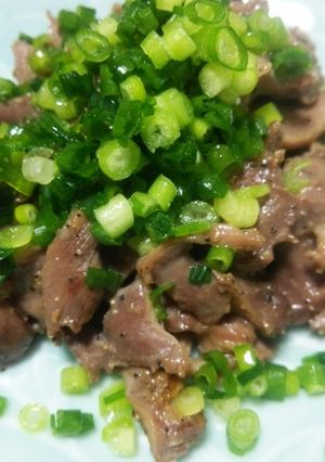 砂肝レモンにんにく塩胡椒炒め♪-レシピのメイン写真