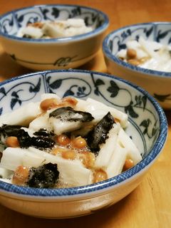 長芋と納豆のヘルシー☆ネバネバ和風サラダ-レシピのメイン写真