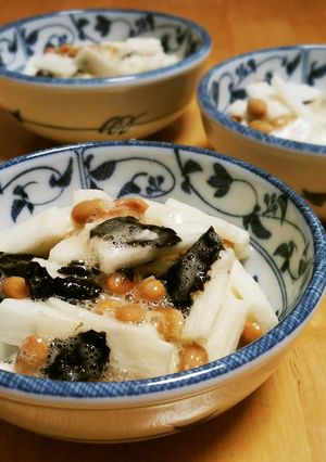 長芋と納豆のヘルシー☆ネバネバ和風サラダ-レシピのメイン写真