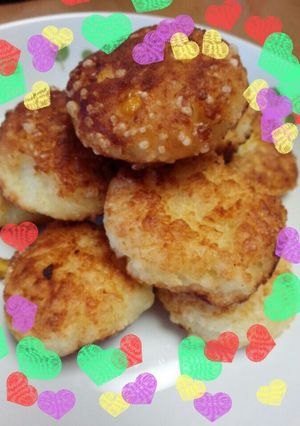 カリもちっ♡余ったご飯でおやき♡-レシピのメイン写真