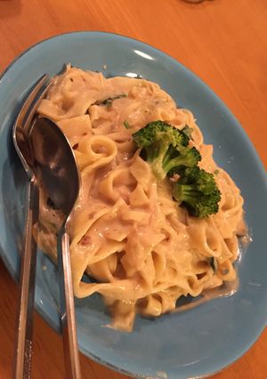 クリームパスタ-レシピのメイン写真