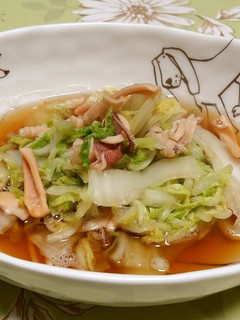 干しするめと白菜のうま煮-レシピのメイン写真
