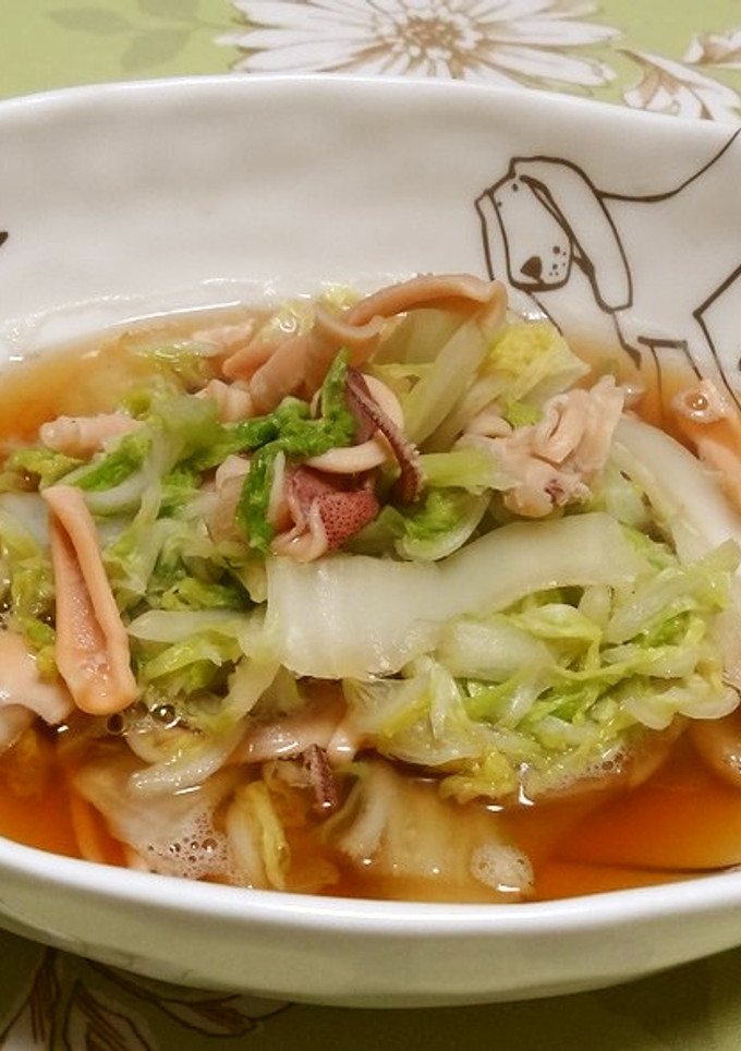干しするめと白菜のうま煮-レシピのメイン写真