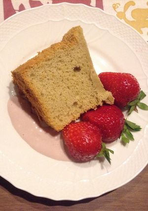 ベーキングパウダー不使用のシフォンケーキ-レシピのメイン写真