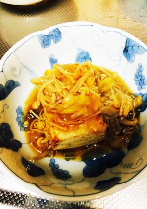 きのこあんかけ豆腐☆-レシピのメイン写真