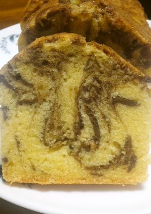 黄金のチョコマーブルのパウンドケーキ-レシピのメイン写真