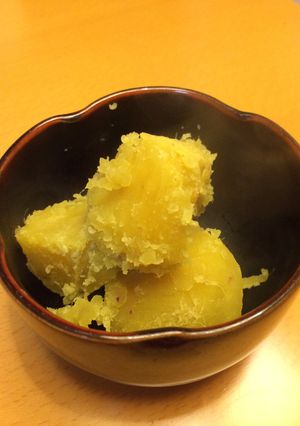 初心者でも簡単♪粉ふきサツマイモ-レシピのメイン写真