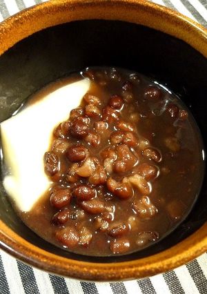 簡単お節！おしるこ☆ゆであずき缶-レシピのメイン写真