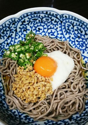 ぶっかけ蕎麦！疲労回復はコレで決まり！-レシピのメイン写真