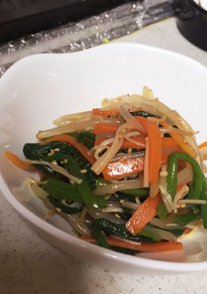 野菜たっぷりピリ辛ナムル-レシピのメイン写真
