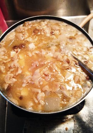 鶏皮汁-レシピのメイン写真