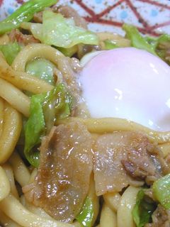 焼肉のタレで作る焼きうどん☆-レシピのメイン写真