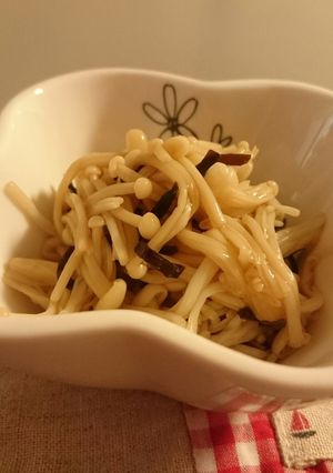 えのきの塩昆布和え お弁当にも☆-レシピのメイン写真