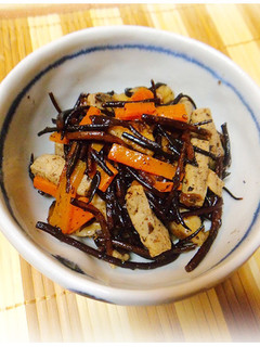 長ひじきのすりごま煮-レシピのメイン写真