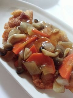 鶏の甘酢あんかけ-レシピのメイン写真