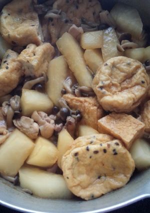 大根と鶏肉の炊いたん-レシピのメイン写真