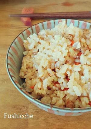 お餅入り♥おこわ風炊き込みごはん-レシピのメイン写真