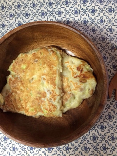 離乳食後期☆ふわとろ納豆お好み焼き-レシピのメイン写真
