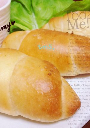 HBで簡単！ふんわりサクッと塩パン♡-レシピのメイン写真