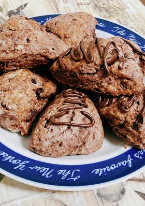 生クリームしっとりチョコスコーン-レシピのメイン写真