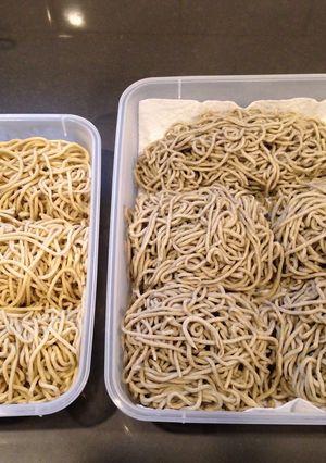 ラーメンの麺　酒粕入り-レシピのメイン写真
