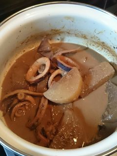 イカと大根の味噌煮-レシピのメイン写真