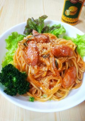 ぱぱっとランチ!(≧▽≦)ナポリタン編-レシピのメイン写真