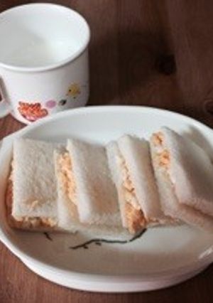 1歳半たまごサンドイッチ-レシピのメイン写真