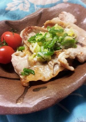ドレッシングで! 柔らかポークステーキ-レシピのメイン写真