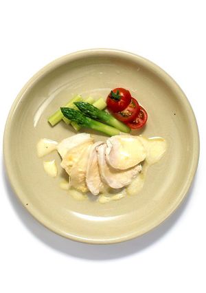 【マービー】ヘルシーとりの黄身酢あんかけ-レシピのメイン写真