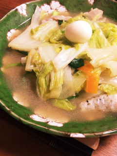 お餅の白菜うま煮あんかけ-レシピのメイン写真