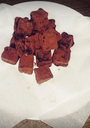 簡単！！＊柿の種 生チョコ-レシピのメイン写真