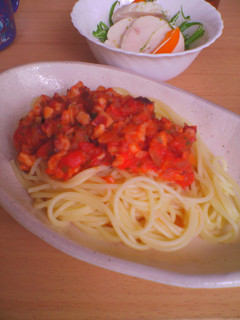 蛸のミートソース風トマトパスタ★-レシピのメイン写真