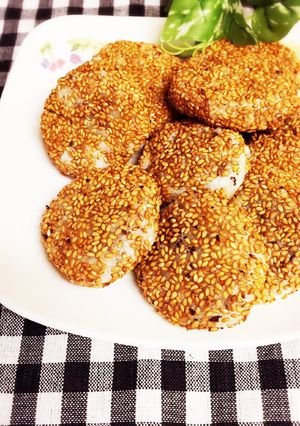 簡単！★白玉粉でゴマ団子★-レシピのメイン写真