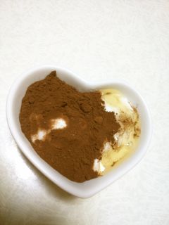 ココアはちみつヨーグルト-レシピのメイン写真