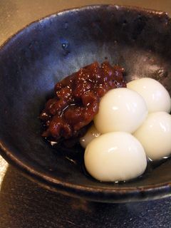 かんたん!ひんやり白玉ぜんざい♪-レシピのメイン写真