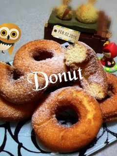 懐かしい手作りドーナツ.。.:*♡✿ฺ-レシピのメイン写真
