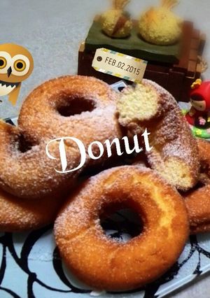 懐かしい手作りドーナツ.｡.:*♡✿ฺ-レシピのメイン写真