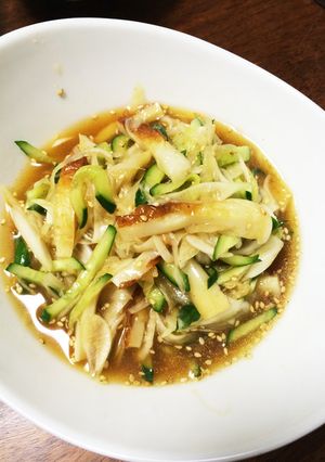 新玉ねぎで✽玉ねぎときゅうりの中華あえ-レシピのメイン写真