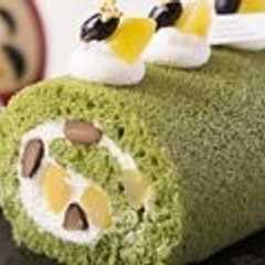 รูปของ 抹茶のロールケーキ