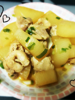 超簡単!!鳥と大根のうま煮-レシピのメイン写真