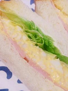 たまごサンド♪ふわふわパン屋さんの味☆-レシピのメイン写真
