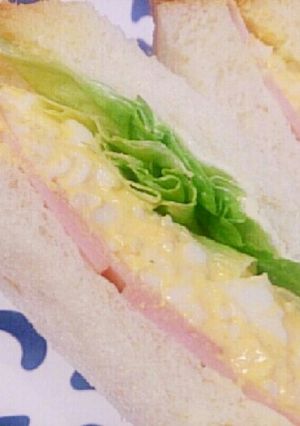 たまごサンド♪ふわふわパン屋さんの味☆-レシピのメイン写真