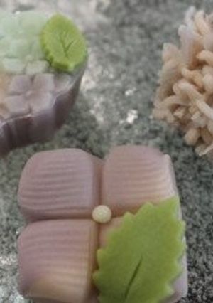 ねりきり（あじさい）-レシピのメイン写真
