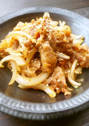 豚肉と玉ねぎの甘辛炒め♪-レシピのメイン写真