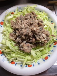 ☆ズボラ飯☆file4 サバキャベサラダ-レシピのメイン写真