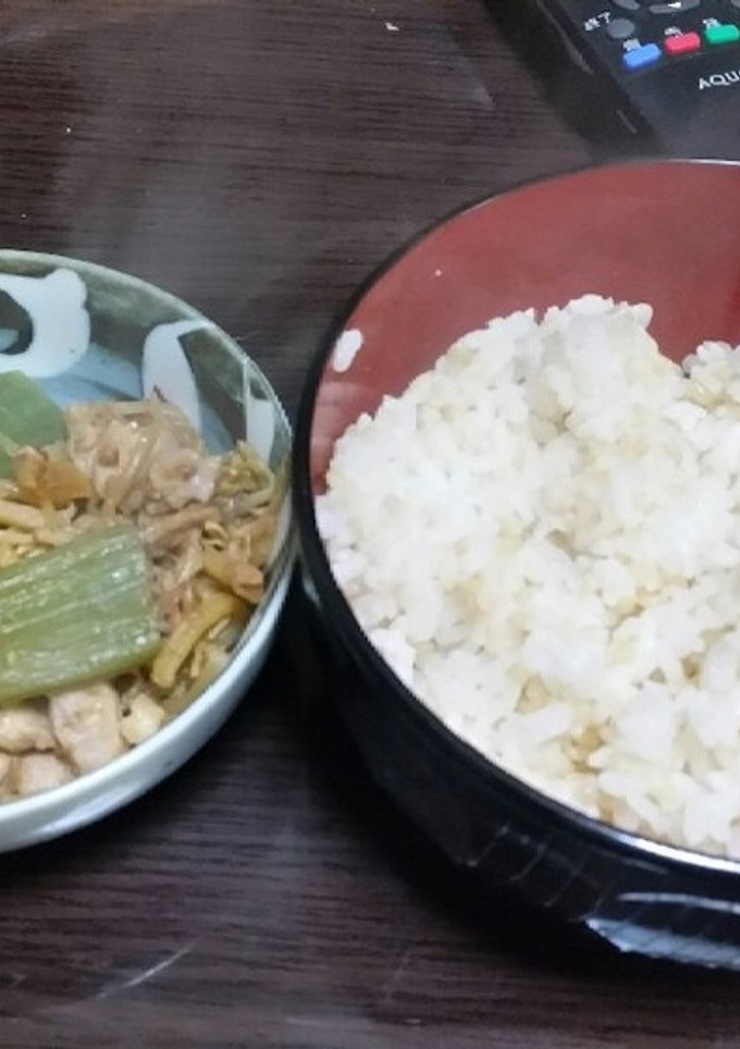 フキとモヤシと鶏肉の山椒香るやつ-レシピのメイン写真
