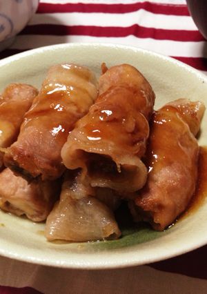 ヘルシーでボリューム満点☆肉巻きエリンギ-レシピのメイン写真